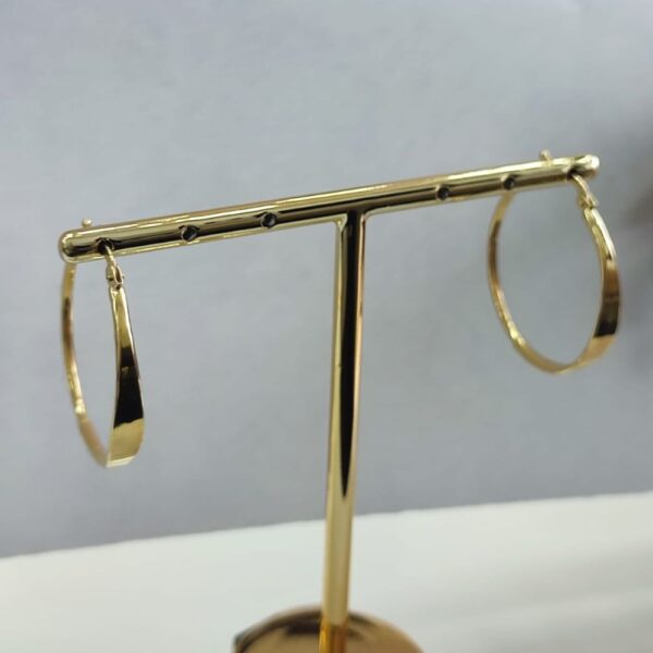 Brincos Argola Ouro 18k/750