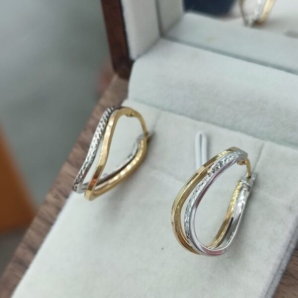 Brincos Argola Ouro 18k/750
