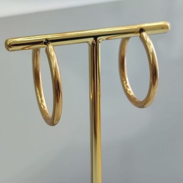 Brincos Argola Ouro 18k/750