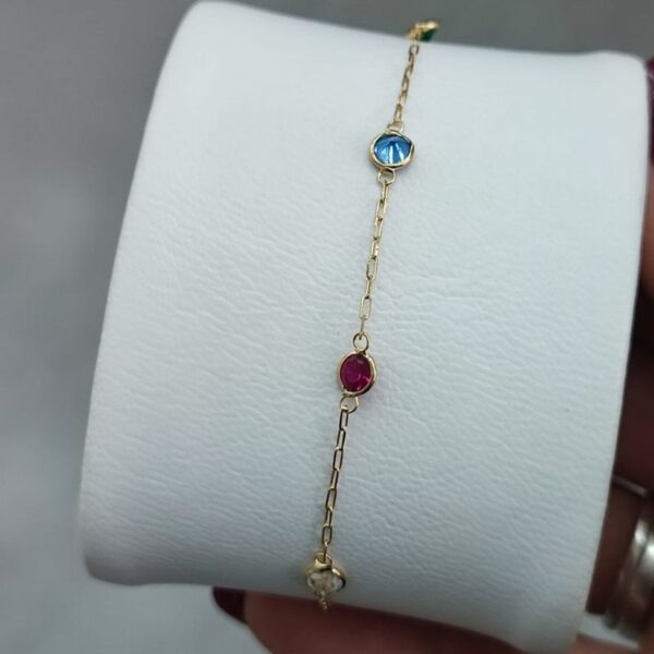 Pulseira feminina Ouro 18k /750