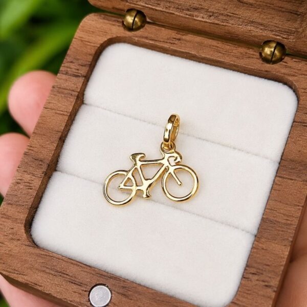 Pingente Semijoia Bicicleta